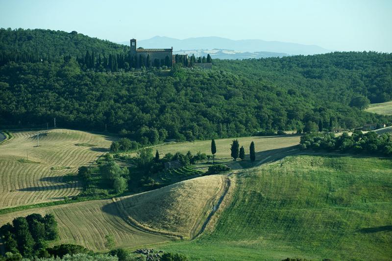Agriturismo La Casa Nuova Castelmuzio Zewnętrze zdjęcie